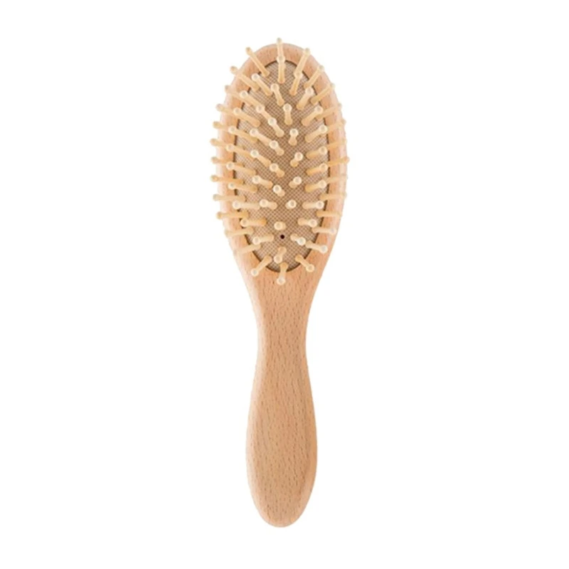 Baby Hair Comb 3pcs/set Beech Wool Hair Brush for Head Comb for Head Massager for Newborn Baby Girls Boys Baby Shower