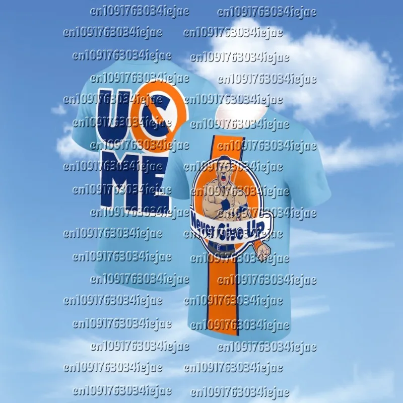 

MOTO Men's Blue John Farewell Tour 2025 Los Angeles T-Shirt Summer Short Sleeve Men Tee Shirts 2025 New Children Clothes Tops