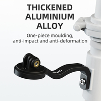 CYCLAMI S17 Bike Headlights Multi-Function Extension Bracket Front Camera Mount Handlebar For FrontLights Bike Sports Camera