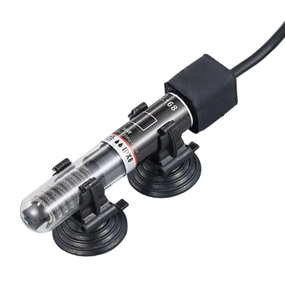 

Small Fish Tank Heater Intelligent Temperature Control For Betta Turtle Aquariums Submersible Adjustable Heating Rod Pet