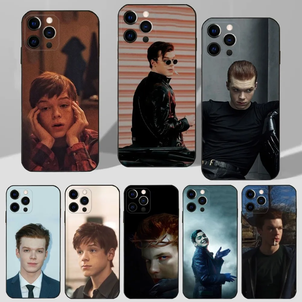 C-Cameron M-Monaghan Actor Phone Case For iPhone 16,15,14,13,12,11 Plus,Pro Max,XS,X,XR,SE,Mini,8,7 Soft Silicone Black Cover