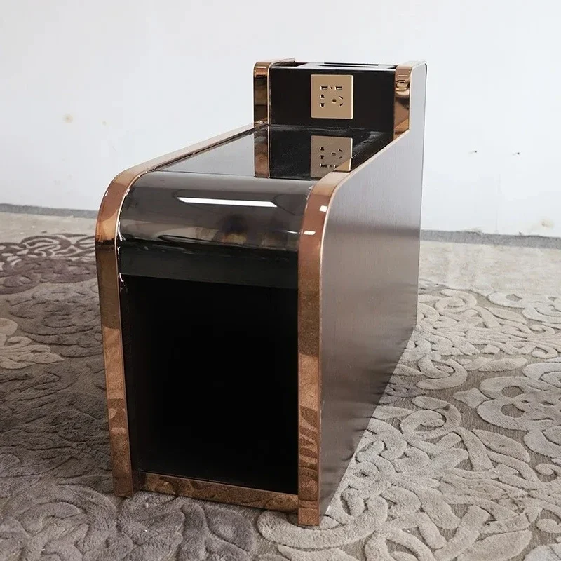 Simple and Economical Nail Salon Foot Massage Shop Small Coffee Table Cabinet
