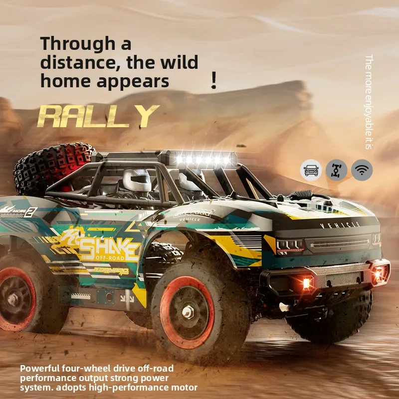 RC 4WD Koolborstel Korte Truck JJRC C8820 1/18 RC Hoge Snelheid Off-road Truck Model Nieuwe RTR Crawler RC Speelgoed