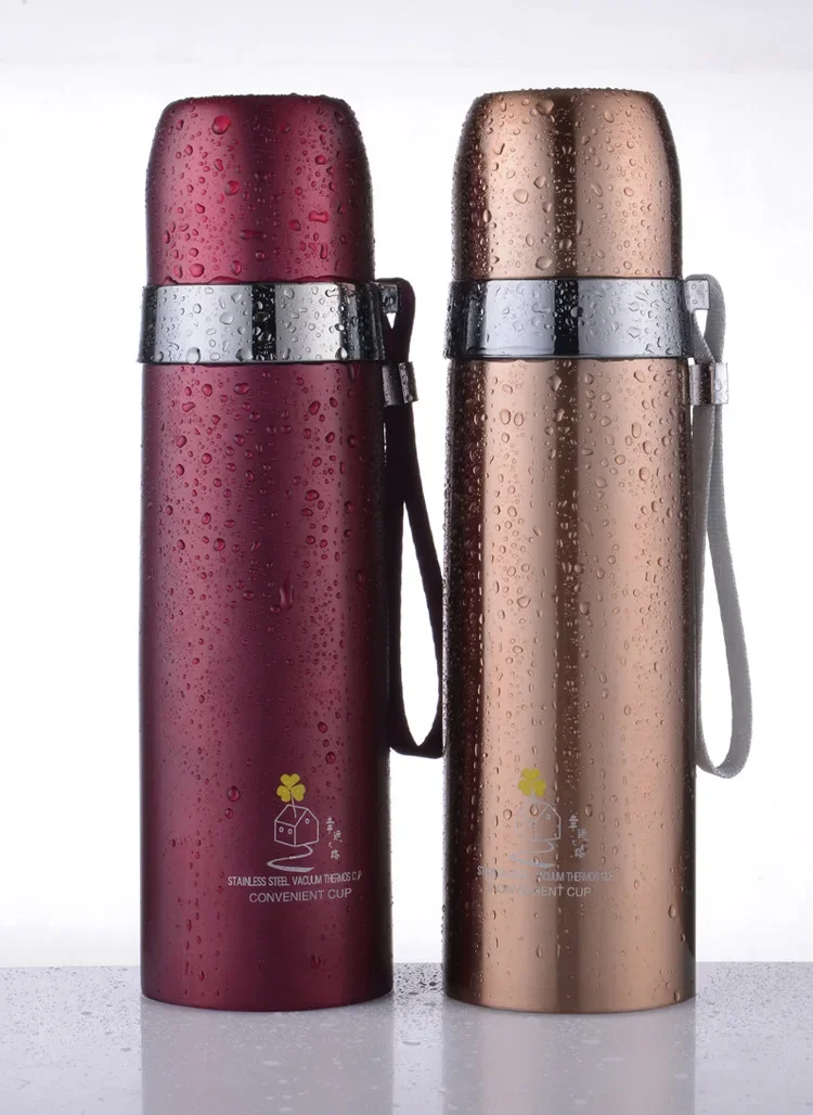 

500ML Thermos Bottle Large Capacity Stainless Steel Water Bottle Portable Vacuum Flasks Thermos Cup for Coffee KD 1481