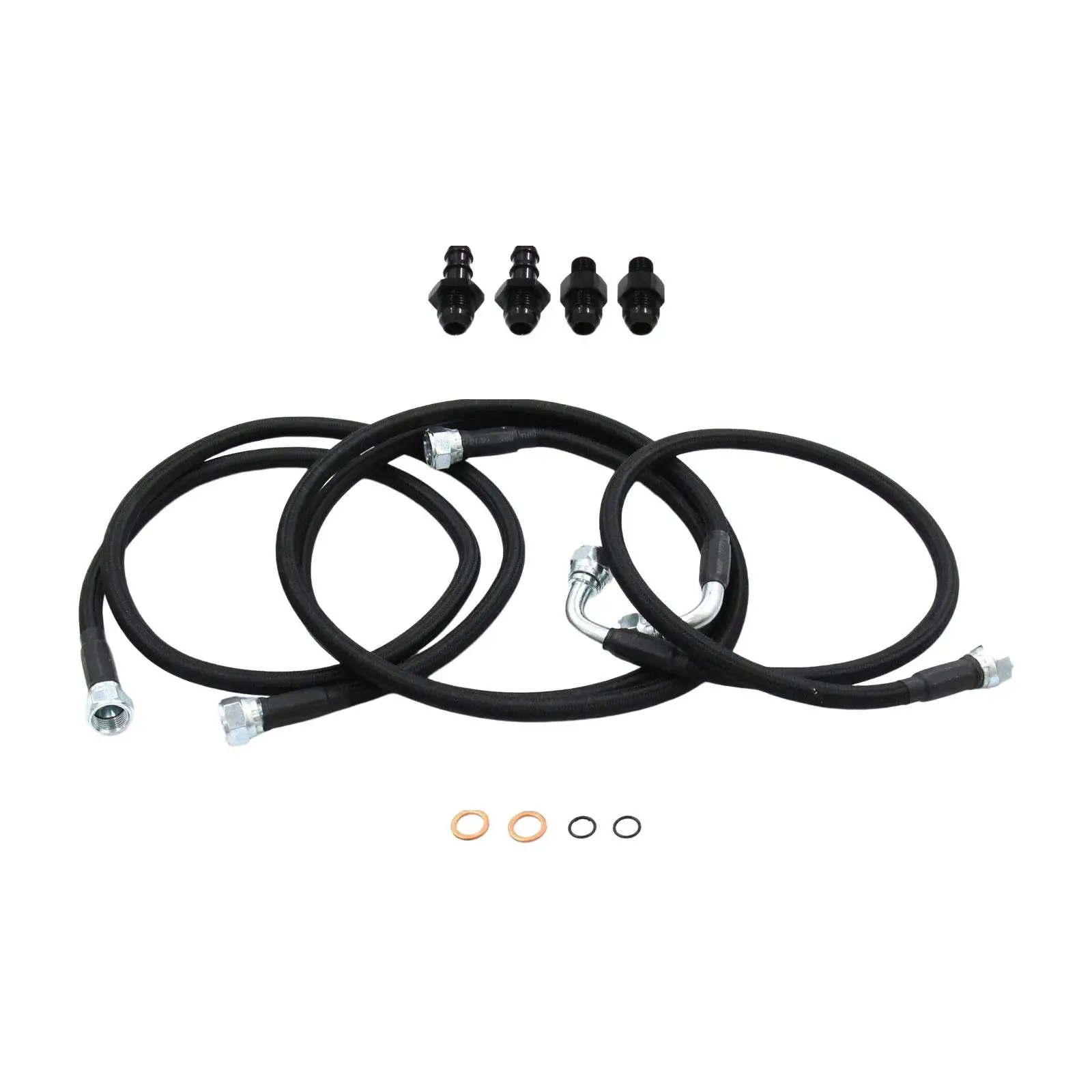 Cooler Hose Line Kit with Adapters Durable Easy to Install Replaces Accessory for 48RE s 2003-2007