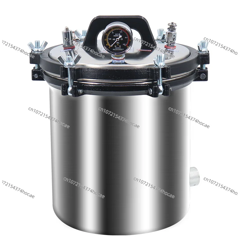 24L Portable Class B High Temperature Autoclave Lab Sterilizer