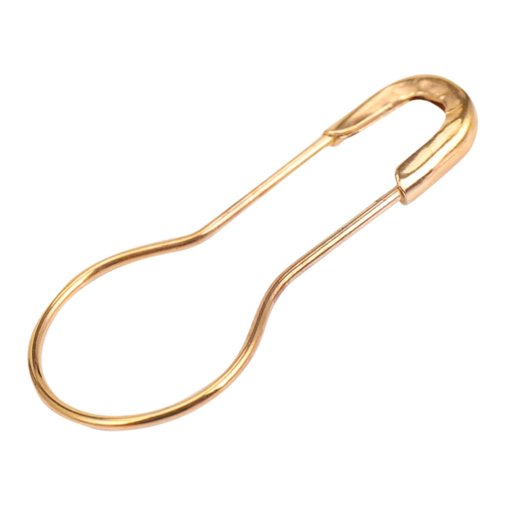 Крючки для тыквы в форме калабаша, булавки, качающаяся бирка, 100 шт., золотой тон GSY