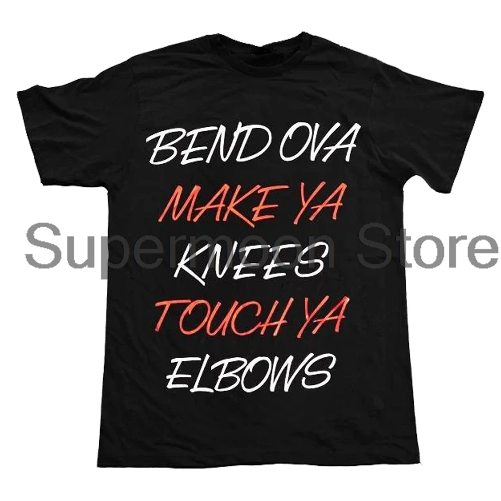Lil Jon Bend Ova T-shirt 2026 Tour Crewneck Short Sleeve Heavyweight Cotton Tee Men Women Streetwear Tops