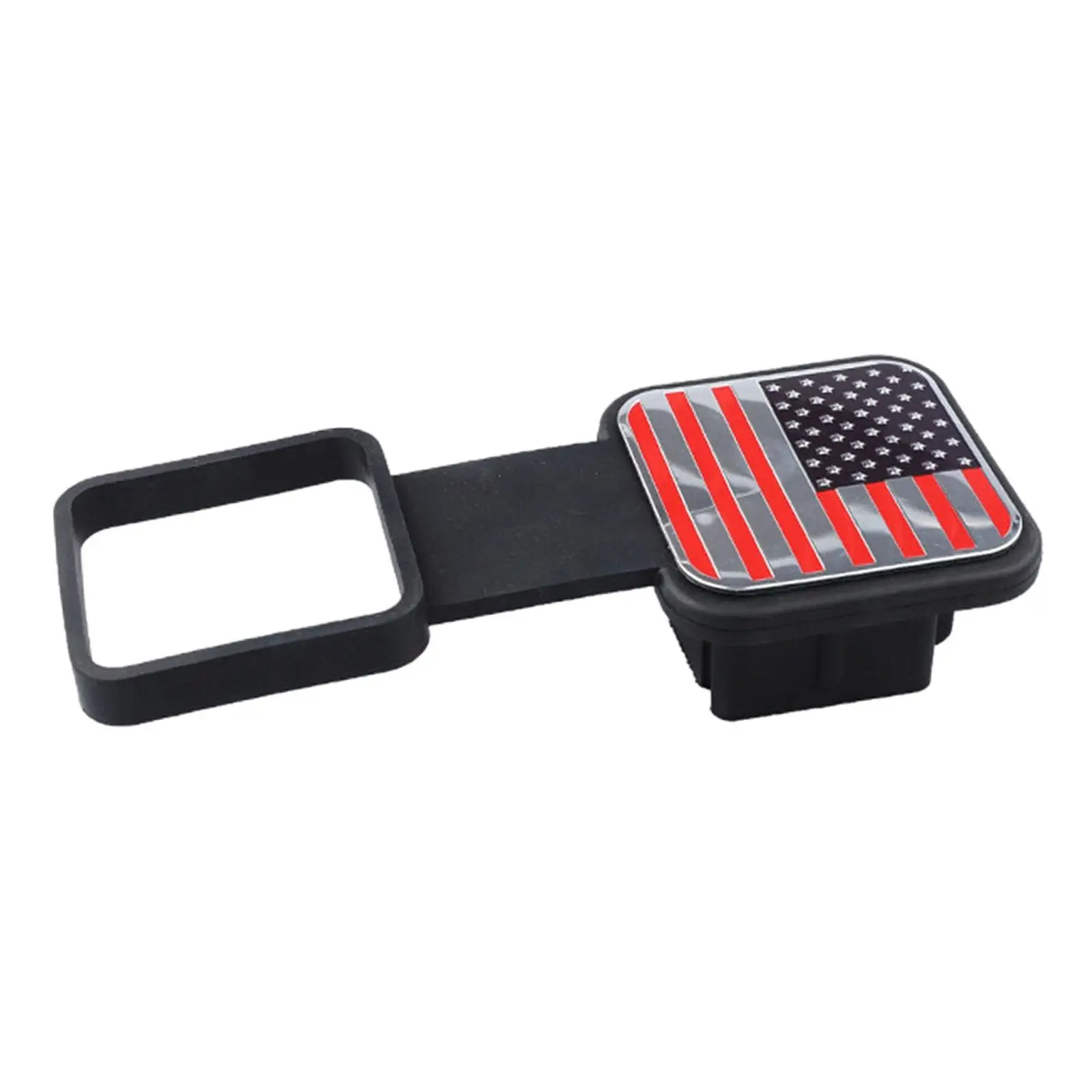 Generic مقطورة هوك الغبار التوصيل المطاط العالمي وصلة مقطورة أنبوب غطاء تغليف سحب وصلة غطاء مربع الفم غطاء للحماية