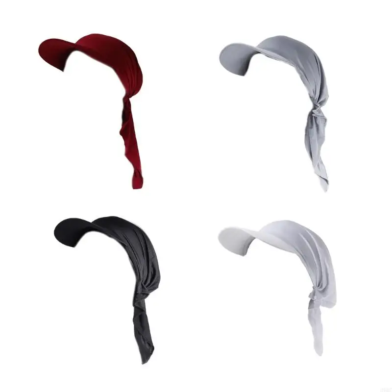 

39BC Modern Turban Headscarf Trendy Baseball Caps for Both Men and Women, Perfect for Daily Use Sports and Travel