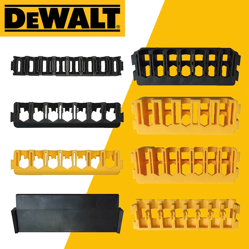 DEWALT Screwdriver Batch Head Rack Five-Hole Seven-Hole Eight-Hole Drill Shelf Power Tool Parts Separator