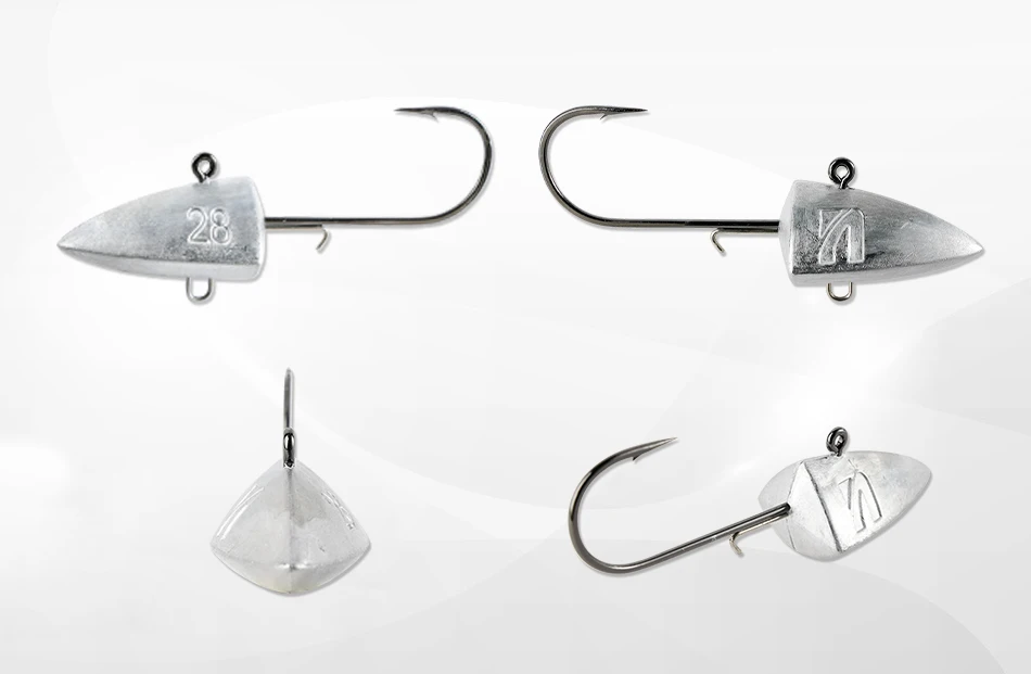 Noeby Dart Jighead Angelhaken 7g 10g 28g Wurm Angelköder Haken Hochwertiger Kunstköder für Bass Fishing Tackle Haken – Detail 7