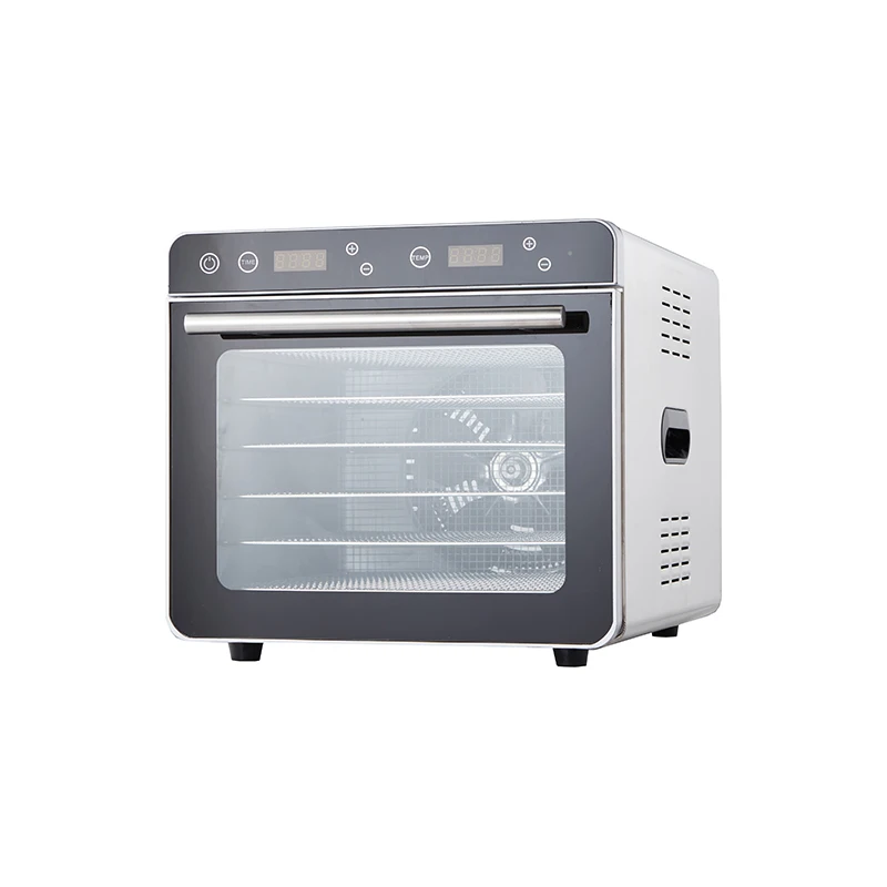 Nuevo Control Digital para el hogar pantalla Dual 6 bandejas secador de frutas manzana plátano patatas fritas de limón máquina deshidratadora de alimentos a la venta