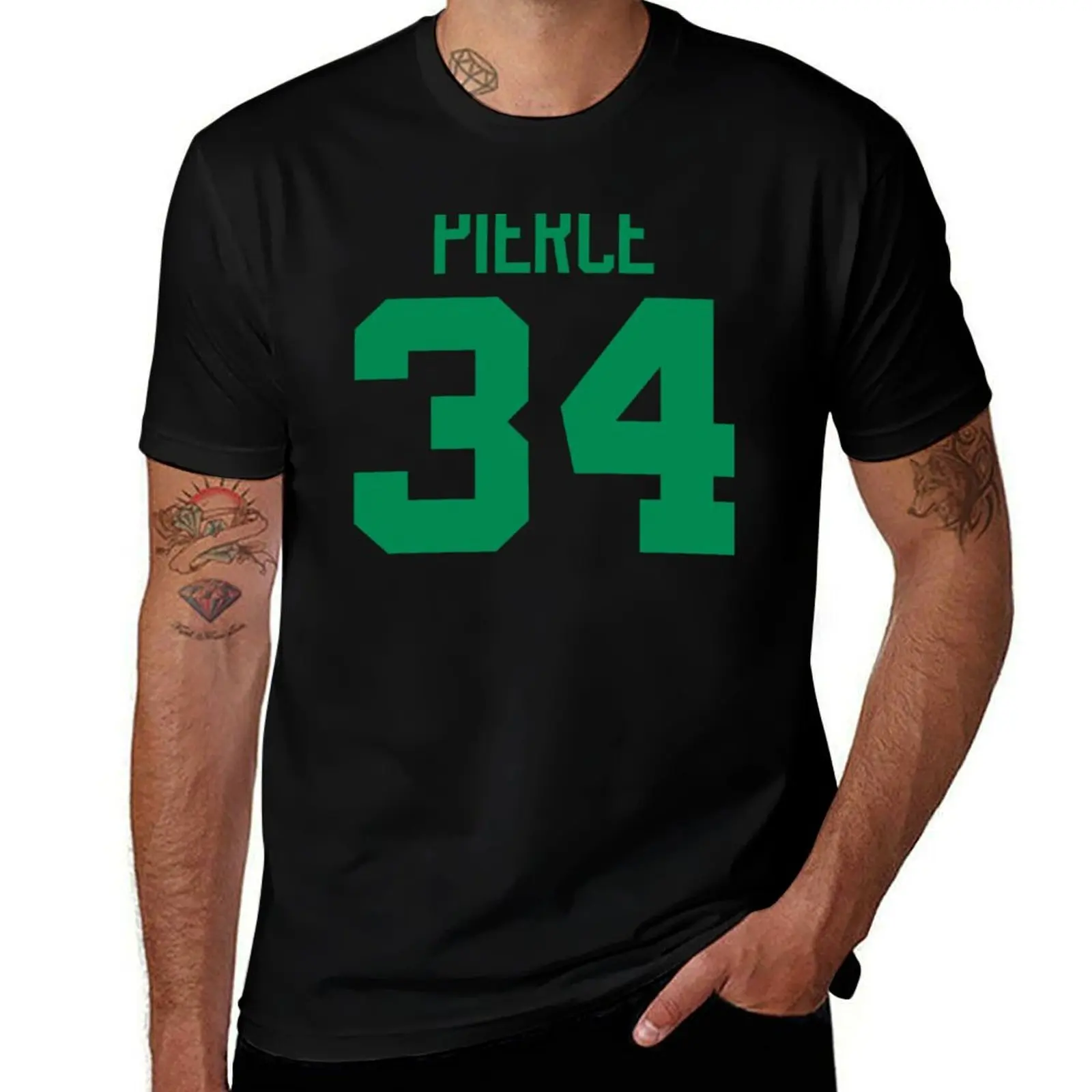 Paul Pierce The Truth T-Shirt Big Size Crew Neck T-Shirt