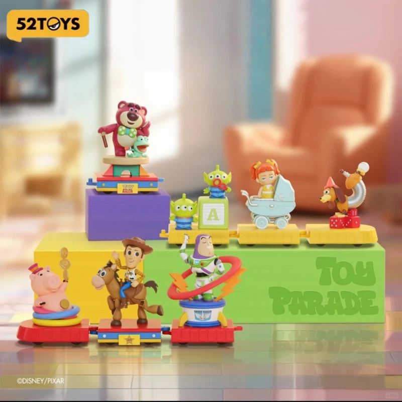 

52TOYS Disney Toy Story Parade Series Blind Box: Милая фигурка Лотсо, аниме-персонаж, украшение, детская игрушка, модель, подарок на день рождения