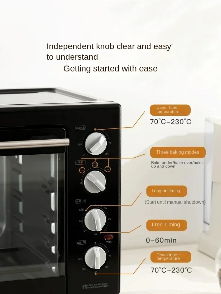 Midea Oven Home Small 2023 New Large Capacity Multi functional Electric oven electric mini oven baking