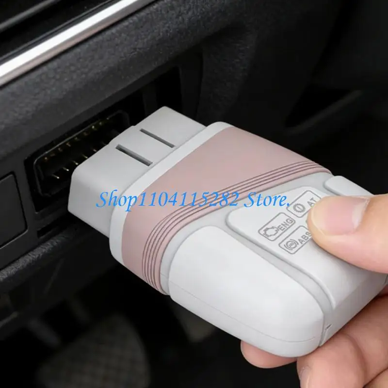  Automotive Diagnostic Scanner OBD2 Code Reader with Real Time Data Stream and Multiple Language Support For Check Engine Light