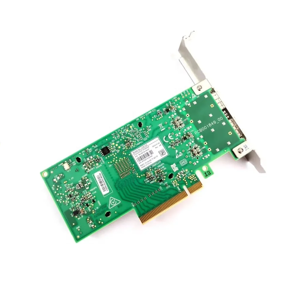 Mellanox MCX512A-ACAT 25G Dual Port Network Interface Card with ConnectX-5 EN Adapter SFP Wireless USB Wired External"