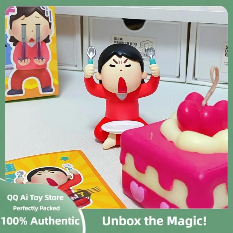 Nowa Seria Plzdot Illustrated Doll Good Luck Mini Blind Box Niespodzianka Mystery Box Urocze Ozdoby na Biurko Prezent Urodzinowy Zabawka