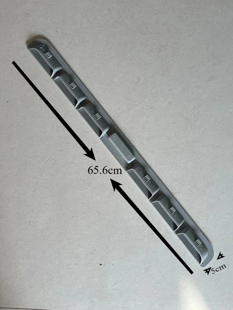 라비다 폴로 선루프 커버 핸들, 블랙 그레이 베이지, 65.5cm x 5cm, 1 개