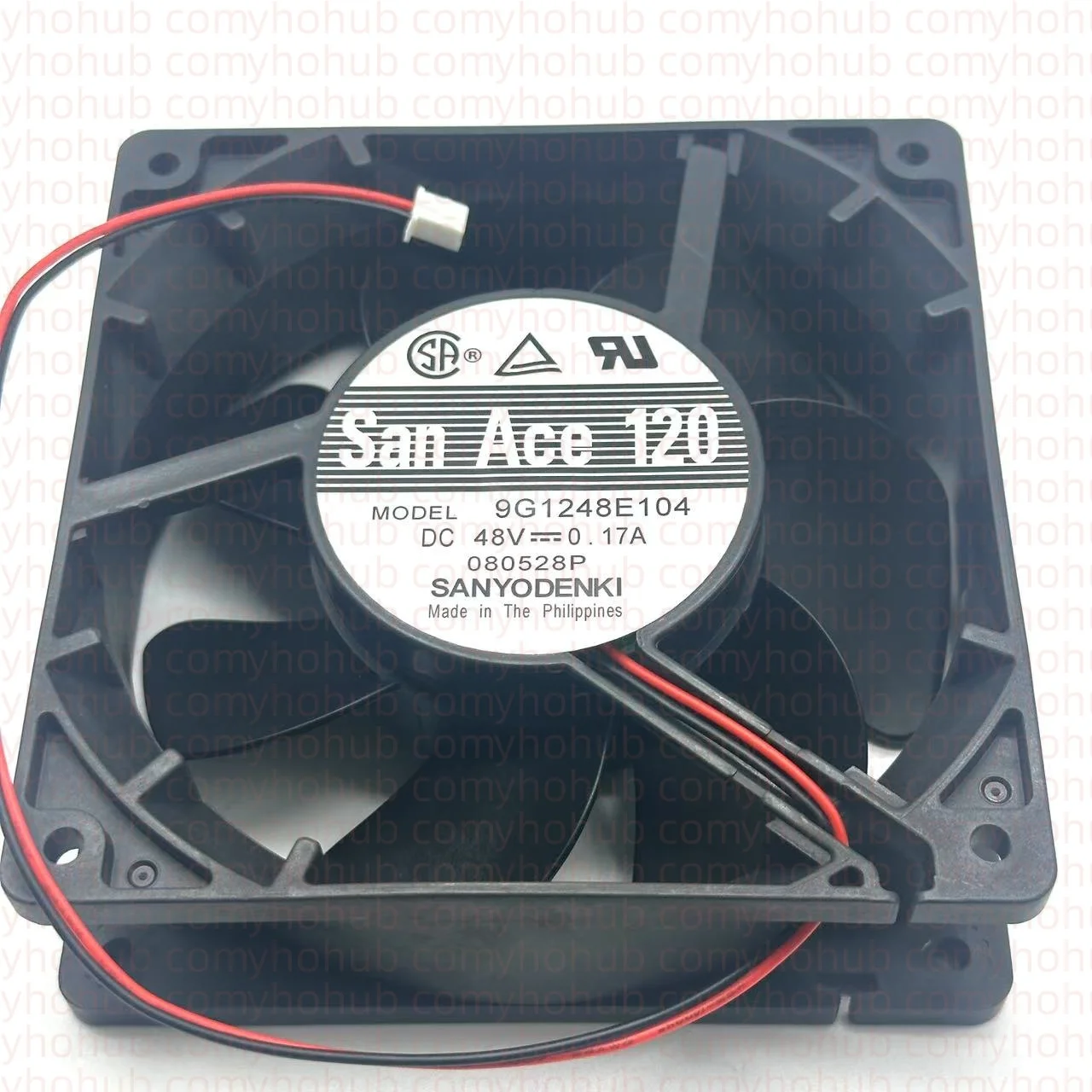 

Ltsf For Sanyo Denki 9G1248E104 DC 48V 0.17A 120x120x38mm 2-Wire Server Cooling Fan 12cm