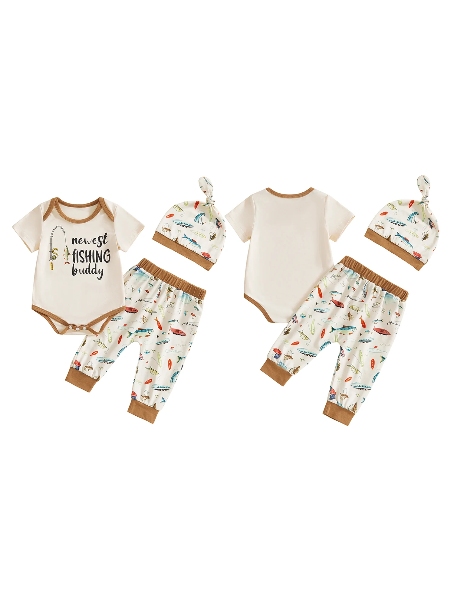 

Боди с длинными рукавами и рисунком милого динозавра, одинаковые брюки и шапочка, комплект из трех предметов для маленьких мальчиков, стильная одежда