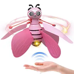 Flying Dolls Hand Induction Flying Bee Hand Controlled Flying Ball Small Bee Induction Flying Machine Novel Induction Aircraft