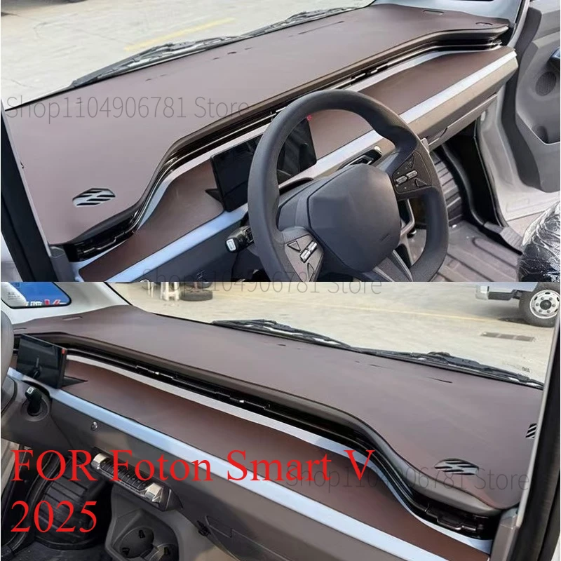 

FOR Foton Smart V‌ 2025 Car Dash Mat Dashmat Dashboard Mat Cover Sun Shade Dash Board Cover Carpet Accessories