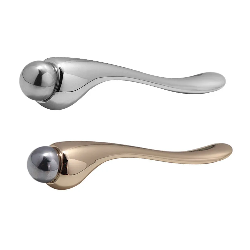 2 ชิ้น ครีมบำรุงรอบดวงตาแบบแท่ง ลูกกลิ้งนวดหน้าแบบพกพาสำหรับผู้หญิง ช่วยลดรอยคล้ำใต้ตา ลดอาการบวม เครื่องมือดูแลผิวแบบง่ายๆ สำหรับการแต่งหน้า