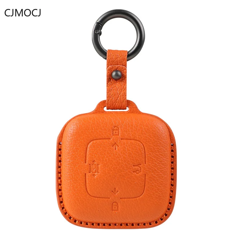 

Universal Goat Leather Key Case for Zeekr MIX - Premium Bluetooth Key Cover with Minimalist Design Keybag Keychain