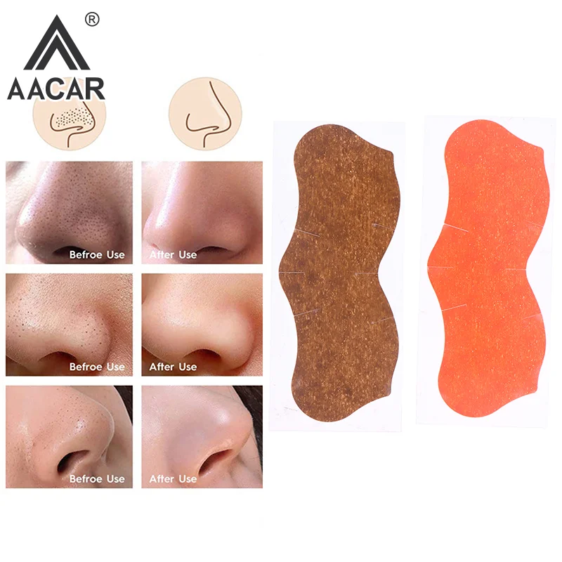 10/20/50 Stuks Mee-eter Verwijderen Neusstrip Acne Krachtige Adsorptie Mijt Remover Diepe Reiniging Krimpen Glad huidverzorging Masker