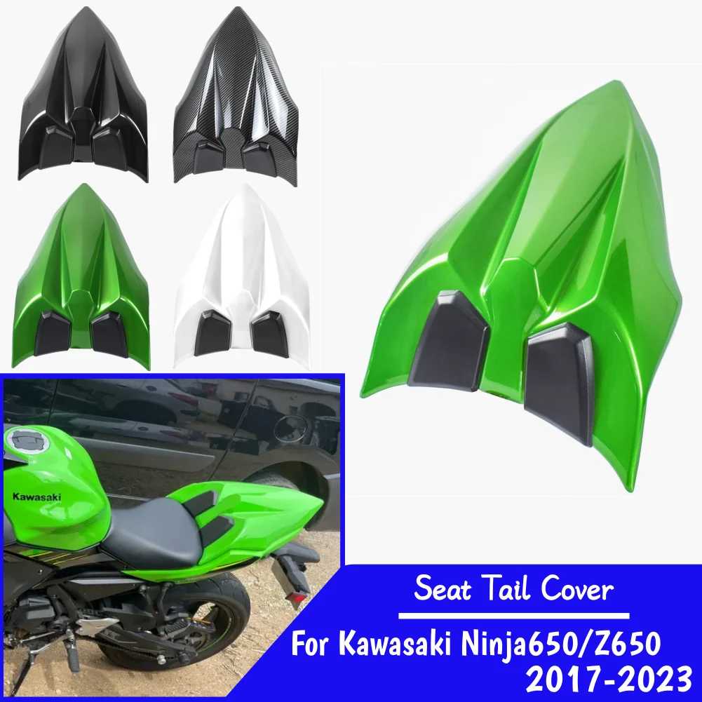 

For Ninja 650 Rear Seat Tail Cover Fairing Cowl For Kawasaki Ninja650 Z650 ER6F 2017-2023 Motor Passenger Seat Cowl Accessories