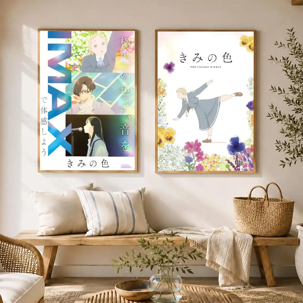 Movie The Colors Within Poster HD poster wall art self-stick no-residue for home cafe office great gift