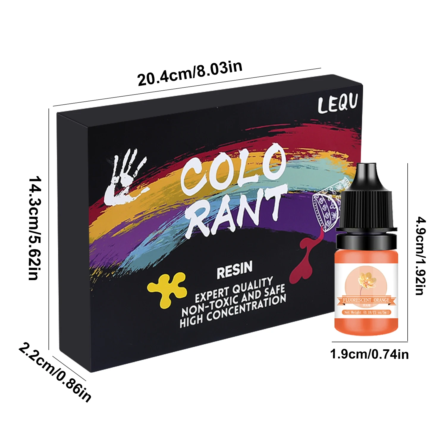 مجموعة صبغات راتنجات الايبوكسي 30 لونًا، 5 مل، مجموعة صبغ راتينج الأشعة فوق البنفسجية للمجوهرات والحرف اليدوية، ألوان متنوعة للإبداع الفني