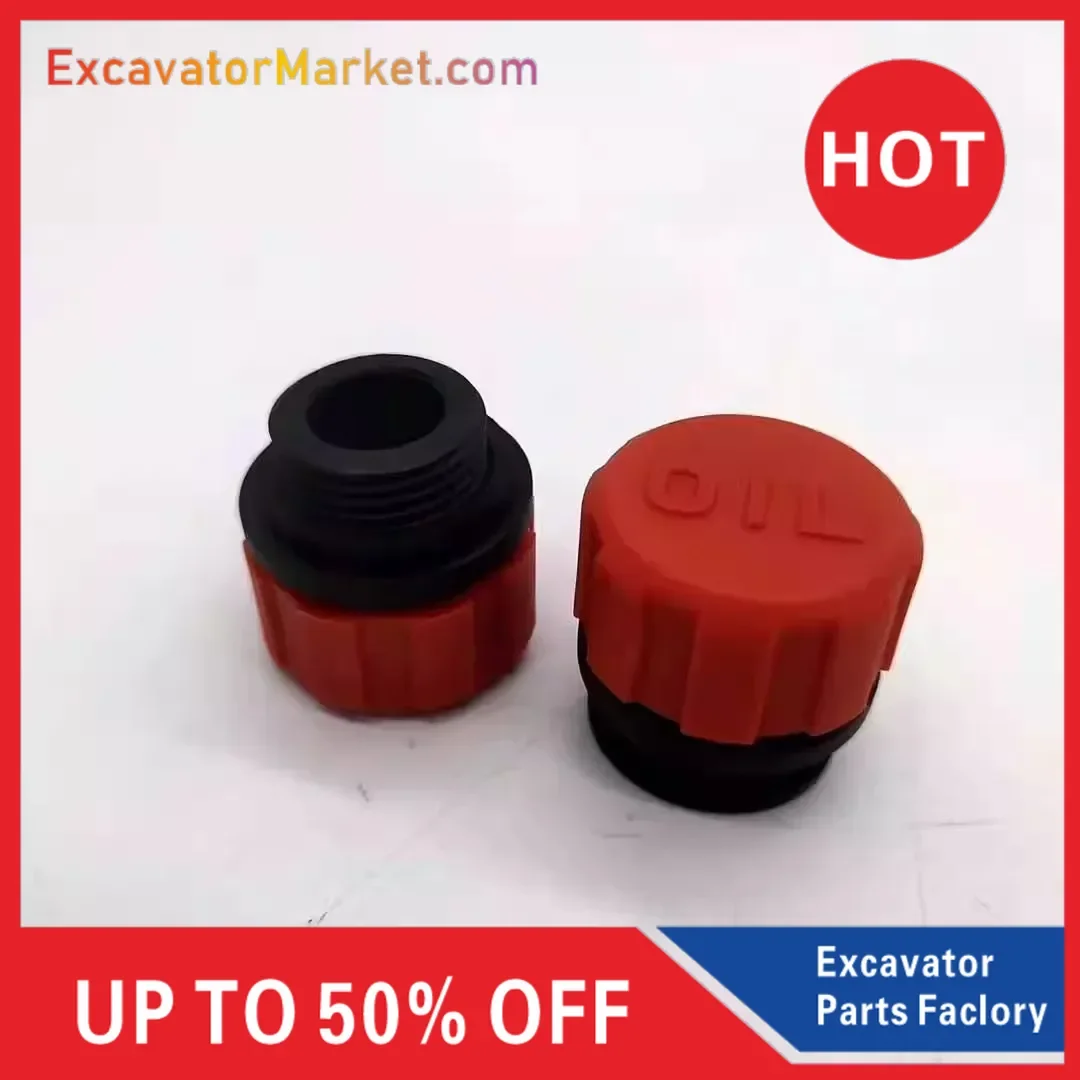 

For Sany SY75 135 205 215 235 Rotary Motor Oil Cover Gear Oil Cover Plug Excavator parts