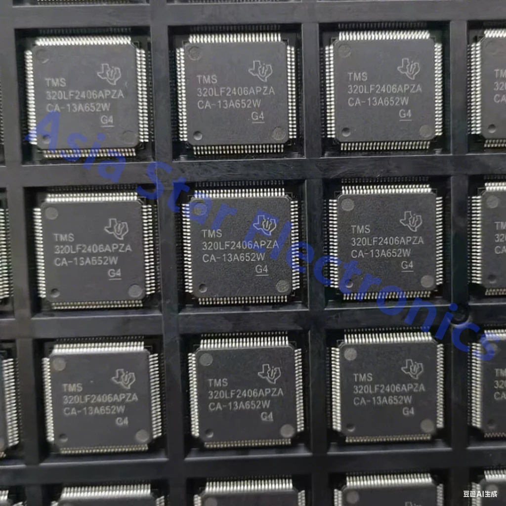 (1piece) 100% New TMS320F2810PBKA TMS320F2812PGFA TMS320LF2406APZA TMS320F28335PTPQ QFP Microcontroller Unbranded