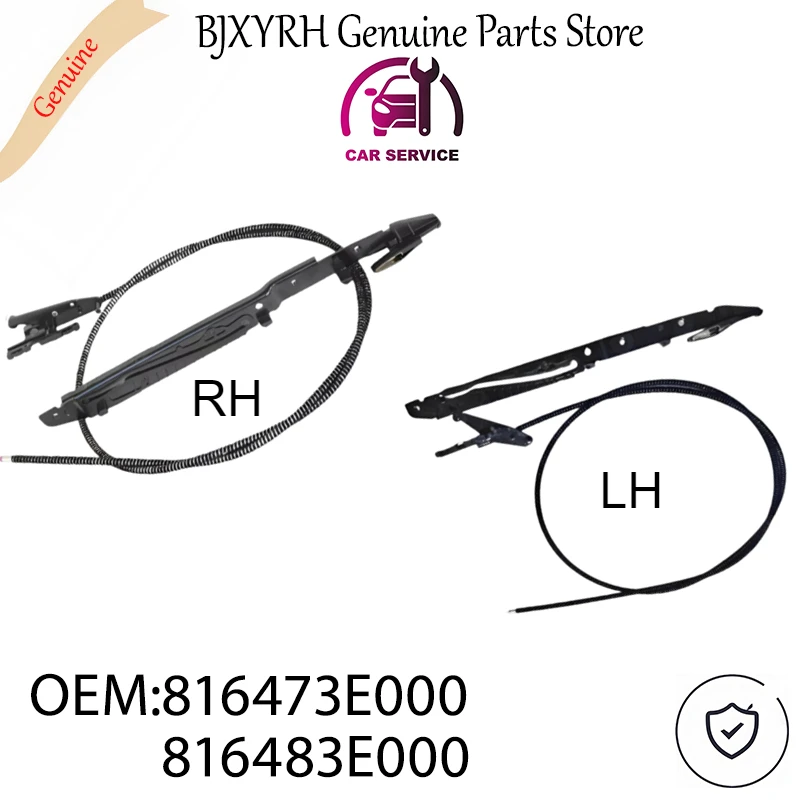 

816473E000 816483E000 Sunroof Guide Rail Repair Kit for Kia Sorento Borrego Sportage Soul Amanti OEM 81647-3E000 81648-3E000