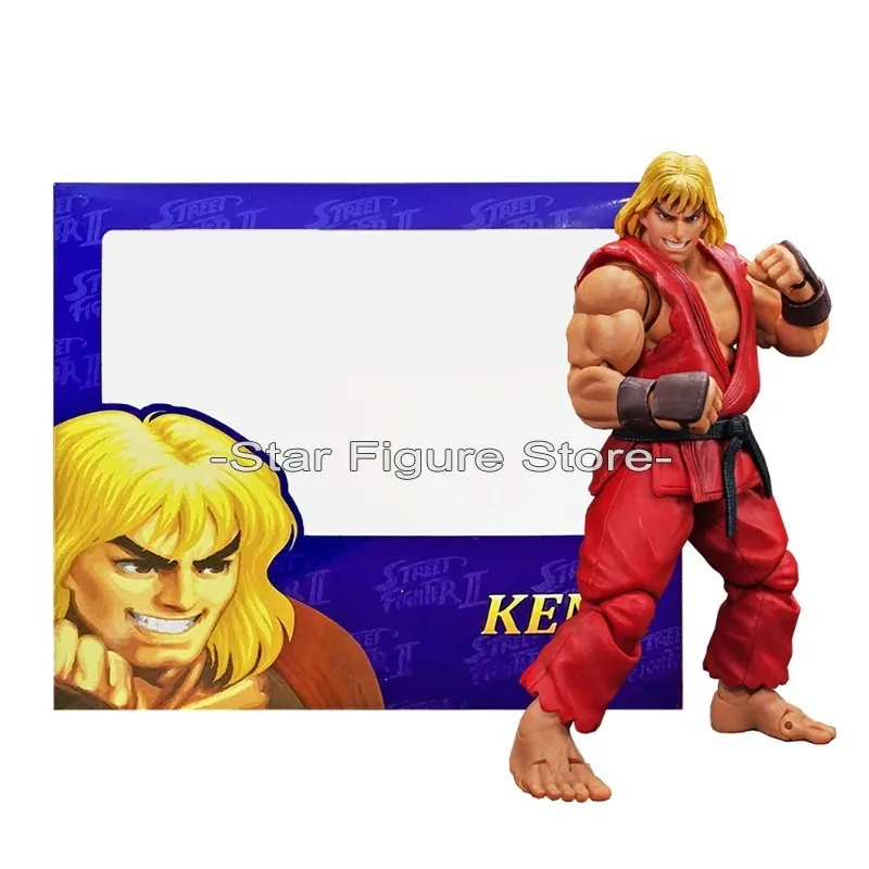 

Ultra Street Fighter Ken Masters Action Figure Storm Toys USFII: The Final Challengers Figurine Movable Collection Model Toys