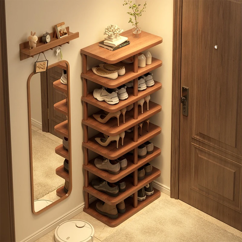 

Good-looking interior, small and narrow for rental housing, simple new models, shelves and shoe cabinets.