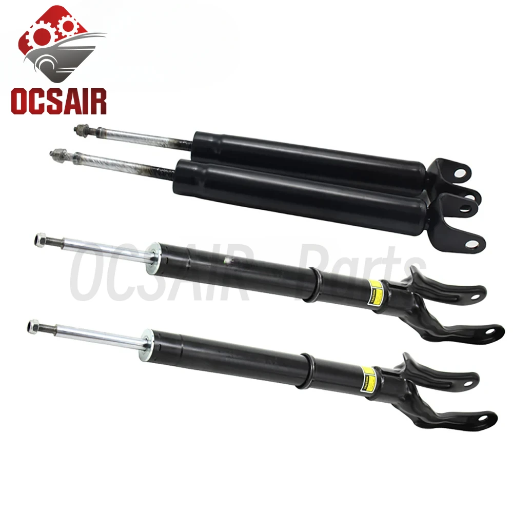 4pcs Front + Rear Air Strut Suspension Shock Absorber Core For Jeep Grand Cherokee Dodge Durango 68069661AB 68069675AD