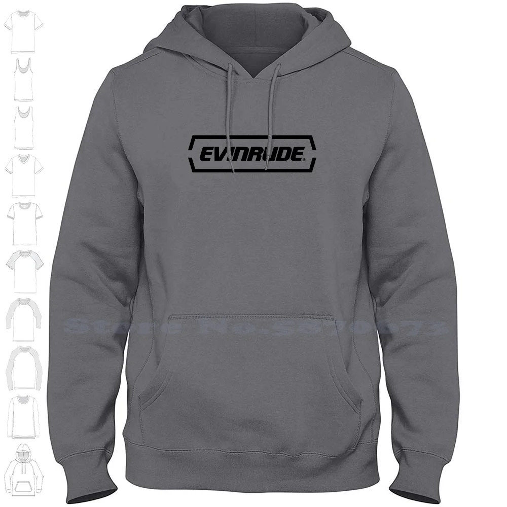 Evinrude Logo Fashion Sweatshirt Top Quality 100% Cotton Hoodies