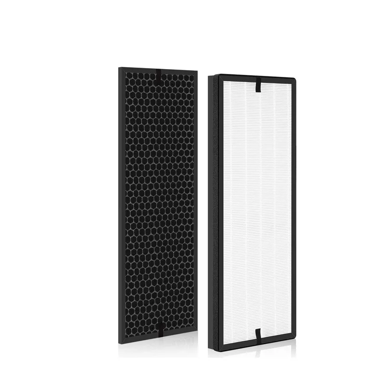 Custom Replacement Filter for Rowenta XD6060 XD6065 PU4020 PU4025 Deodorization H13 Hepa Filter 370*170*35MM/381*180*10MM