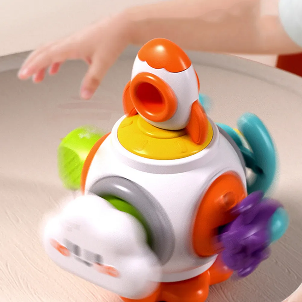

Busy Ball Hand Grasp Educational Learning Plaything Safe Reusable Sensory Fidget Airplane Travel for Toddlers 1 Year Old Baby