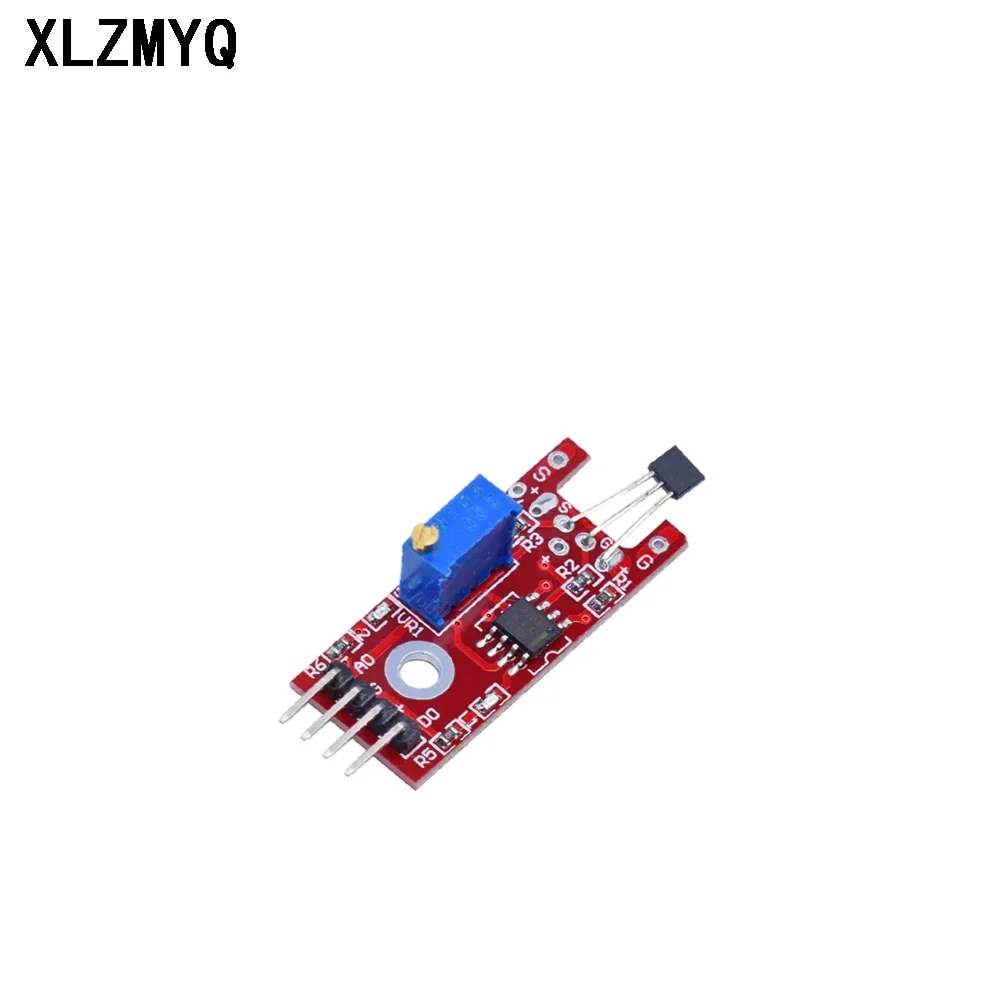 10pcs KY-024 Linear Magnetic Hall Sensor Board Switch Speed Counting Hall Sensors Module For Arduino Diy KY024 Hall Sensors