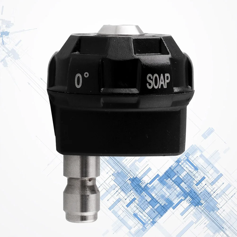 

6 in 1 High Pressure Adjustable Spray Nozzle Hose Accessories Multifunctional for Car Washer Garden Lawn Floor Cleaning