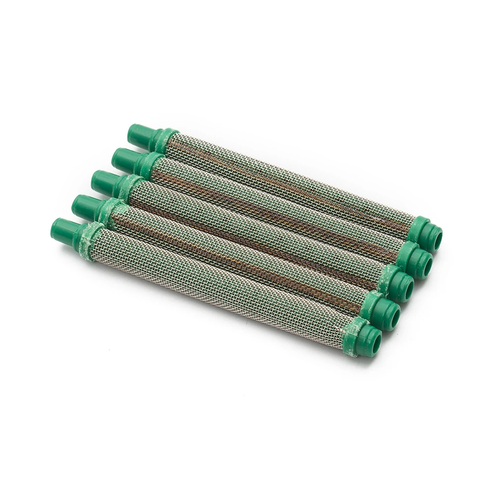 5 Pcs 30 Mesh Airless Spray Tool GREEN Filter Insert 304 Stainless Steel For Watering Spraying Garden Tools Parts