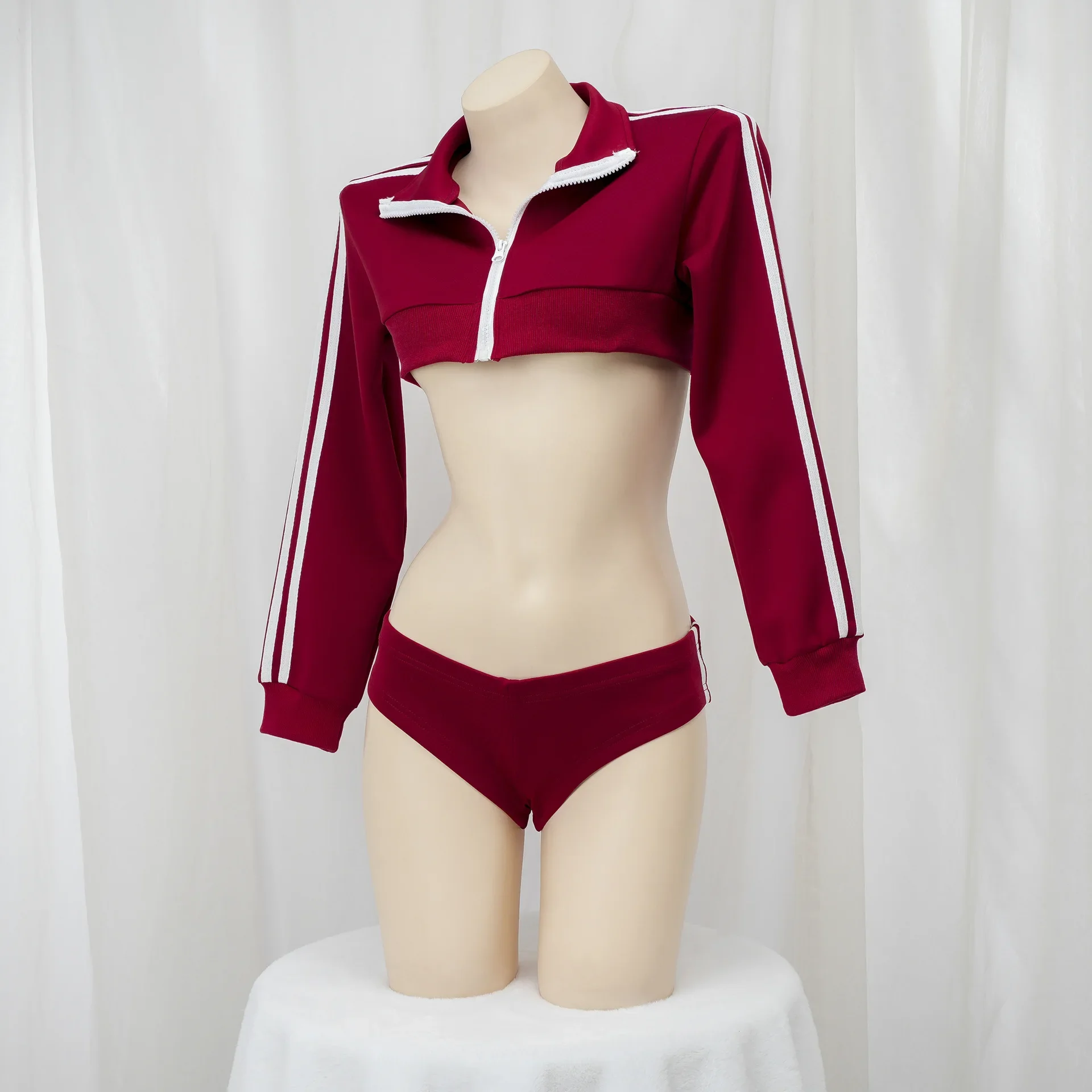 اليابانية أنيمي طالب المدرسة ملابس رياضية ملابس النساء الصالة الرياضية البدلة الملابس تأثيري حلي #1