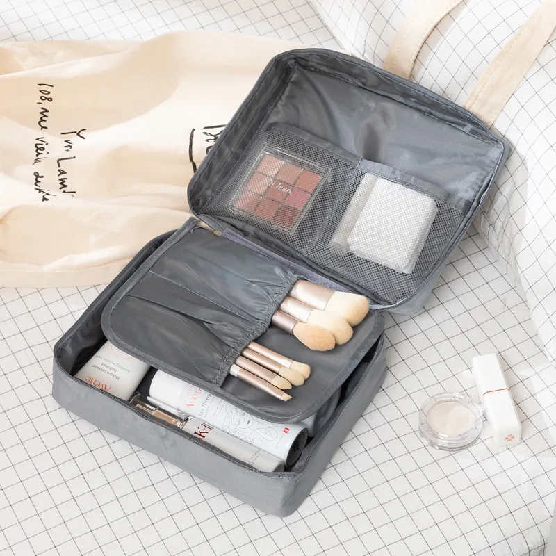 

Large-capacity Portable Airplane Bag Multi-function Makeup and Skin Care Products Wash Travel Bag Bath Fitness Handbag