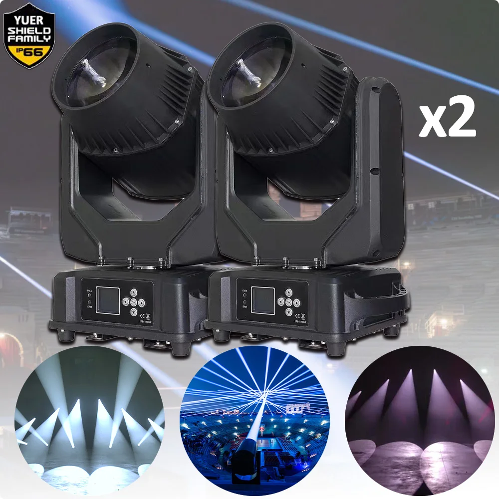 impermeavel led moving head light dmx512 dj beam stage light lyre disco equipamento festa night club 200w pcs por lote 01