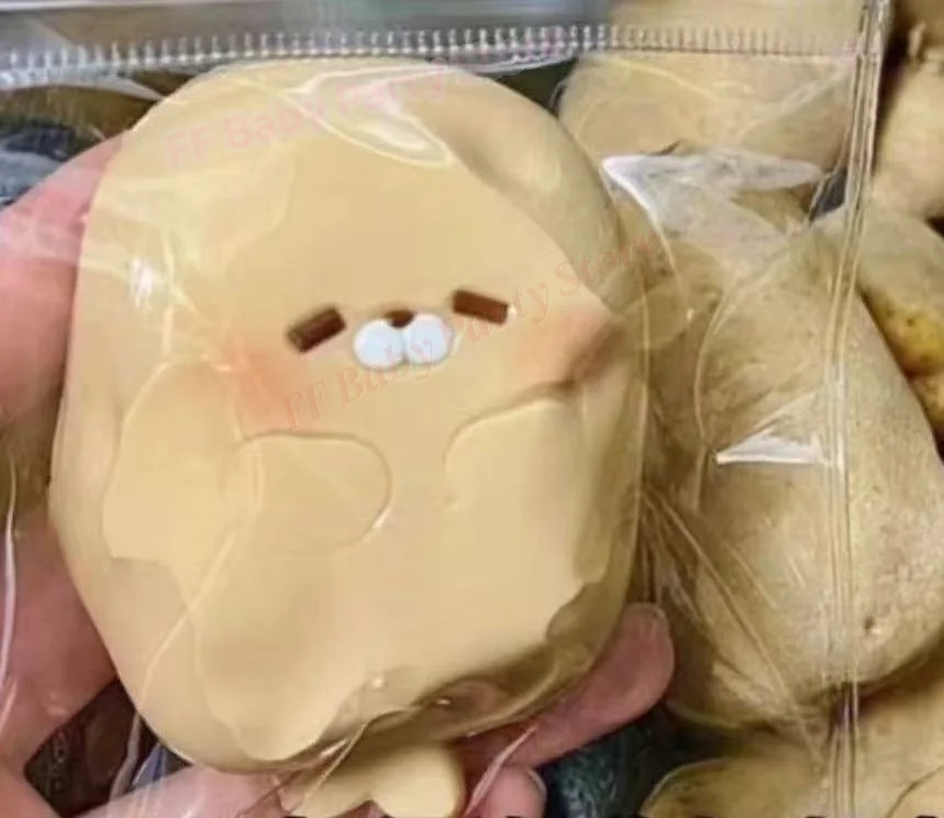 Handgefertigter Squishy mit BUTTER-Textur in Form von Banane, Karotte, Bär, Gemüse und Melone zur Stresslinderung, ASMR-Quetschspielzeug, Erwachsenen-Geschenk – Detail 27